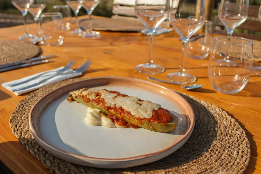 A seasonal dish made with local produce from Mallorca
